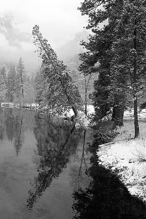 Merced River in Winter